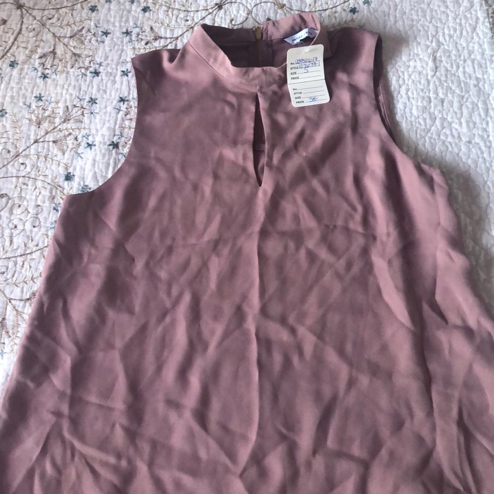 Naked Zebra Pink Nude Blouse